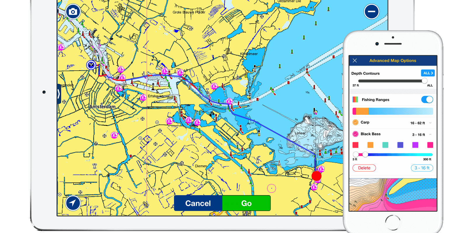 ⛵Descargar Navionics: Carta náutica GRATIS para el teléfono móvil