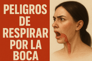 ¿Respiras por la boca? Este hábito te está enfermando.